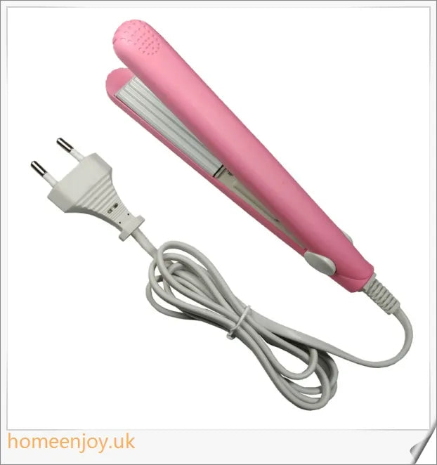 Ceramic Mini Hair Curler with 3D floating plate for creating smooth, silky hairstyles