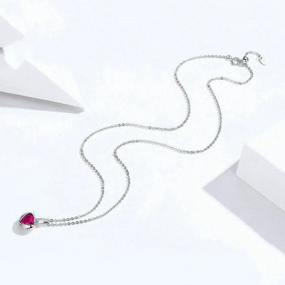 Trendha Sterling Silver Necklace - A captivating accessory that blends British elegance with modern sophistication