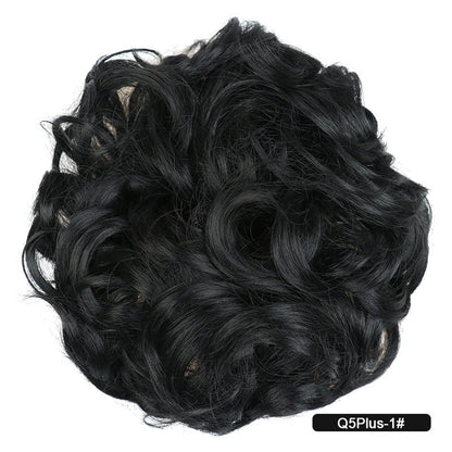 Messy Chignon Donut Hair Bun Pad in Fawn Brown colour, a versatile hair accessory that creates a stylish and effortless bun hairstyle.