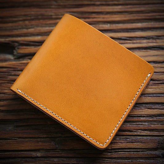 Premium Handmade Leather Money Clip in a Range of Classic British Colours