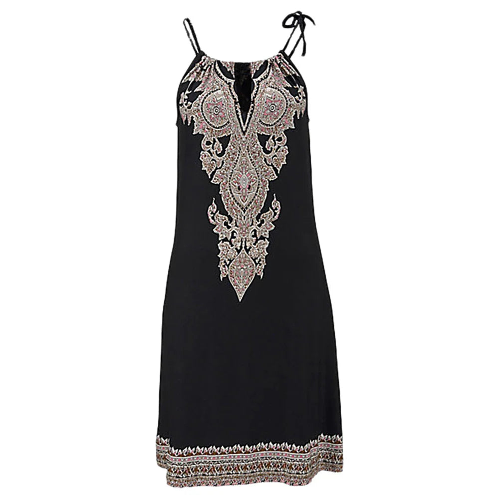 Elegant beach skirt with a flattering silhouette and vibrant colours, perfect for British summer holidays