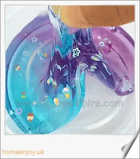 Captivating crystal clear slime that can be customised with accessories for endless creative play