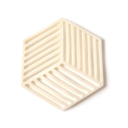 Premium geometric design cup coasters made of high-quality rubber to protect surfaces and add style to your home or office