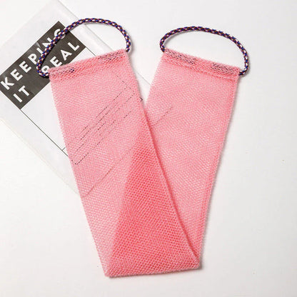 Premium Exfoliating Bath Sponge from Africa with Durable Nylon Construction and Stretchable Design for Full-Body Cleansing