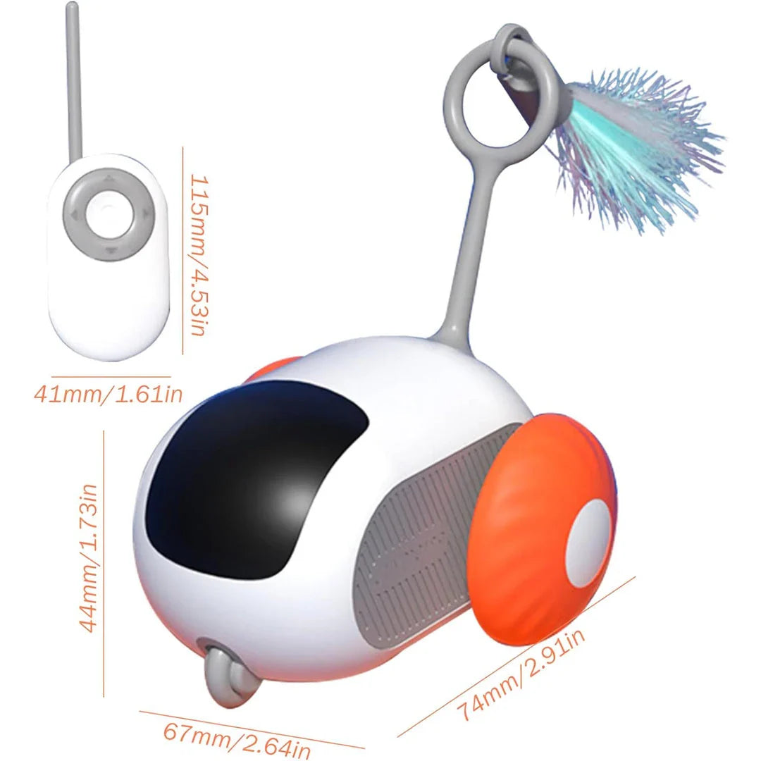 Interactive Smart Cat Toy with advanced features for indoor pet entertainment