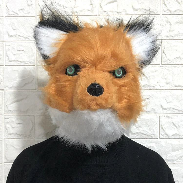 Charming animal-themed headgear with an open-mouth design, perfect for masquerade parties, costumes, and adding a playful touch to any look.