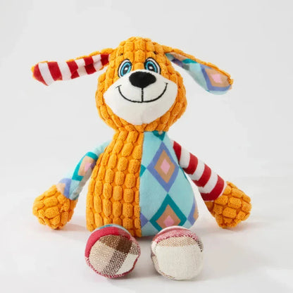 Adorable animal-shaped squeaky chew toy for playful pets in the UK