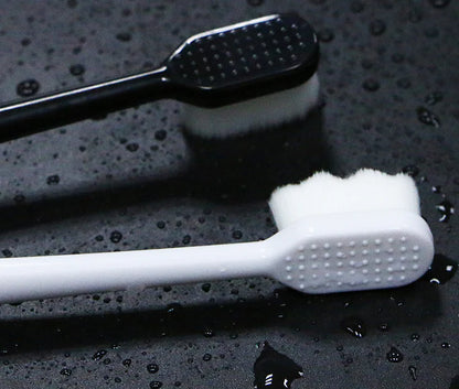 Premium soft-bristle toothbrush with 20,000 bristles for thorough, gentle dental cleaning in the UK