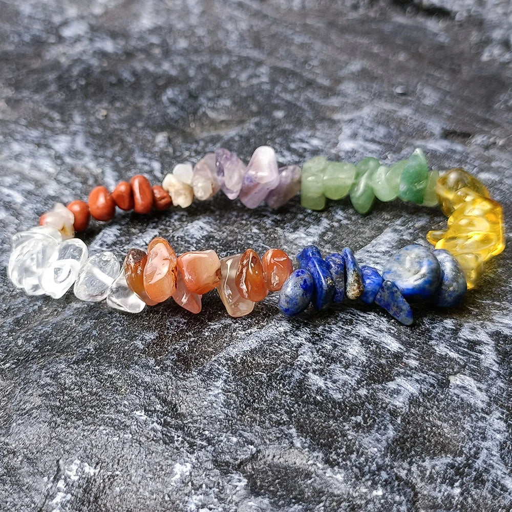 Elegant Crystal Jade Chakra Combination Set with Love Hexagon Pillar, a natural crystal ornament for meditation and spiritual practices