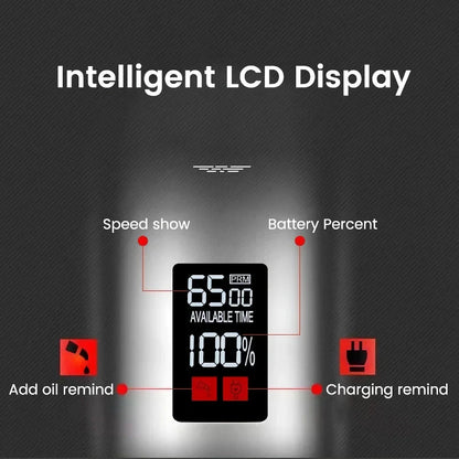 Professional-Grade Rechargeable Pet Hair Trimmer with Quiet Operation and Precision Blades