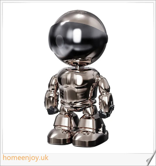 Advanced 360-degree panoramic security camera with motion tracking, voice control, and stylish design