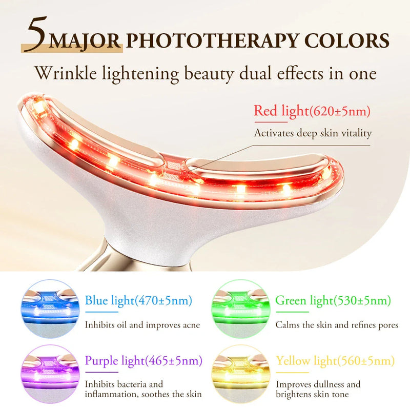 Homeenjoy UK Advanced Neck & Face Lifting Device with Gold Technology