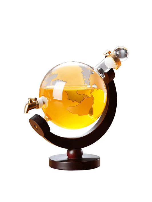 Trendha Glass Wine Decanter, a premium borosilicate glass vessel for serving elegant craft beverages in style