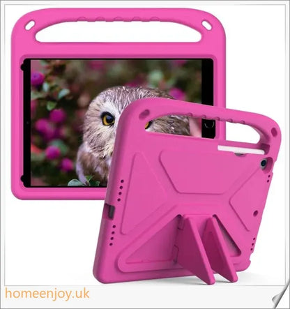 Anti-Collision Simple Children's Tablet Protective Cover in various vibrant colours, designed to safeguard tablets from drops and impacts