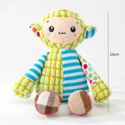 Adorable animal-shaped squeaky chew toy for playful pets in the UK