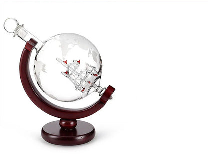 Trendha Glass Wine Decanter, a premium borosilicate glass vessel for serving elegant craft beverages in style