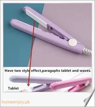 Ceramic Mini Hair Curler with 3D floating plate for creating smooth, silky hairstyles