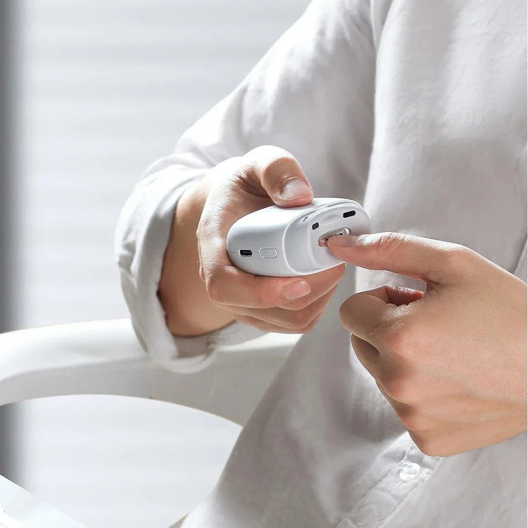 Pro Touch Electric Nail Clipper with Infrared Protection and LED Light for Effortless, Safe, and Precise Nail Trimming