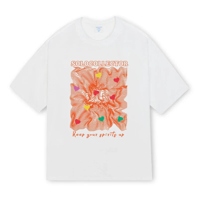 Premium short-sleeved cotton t-shirt for men with vibrant digital printing, available in a range of sizes and colours