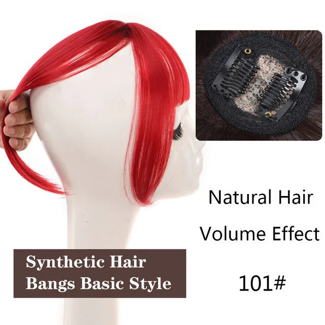 Premium synthetic hair fringe wig in various colours, designed for a natural-looking, flawless hairstyle