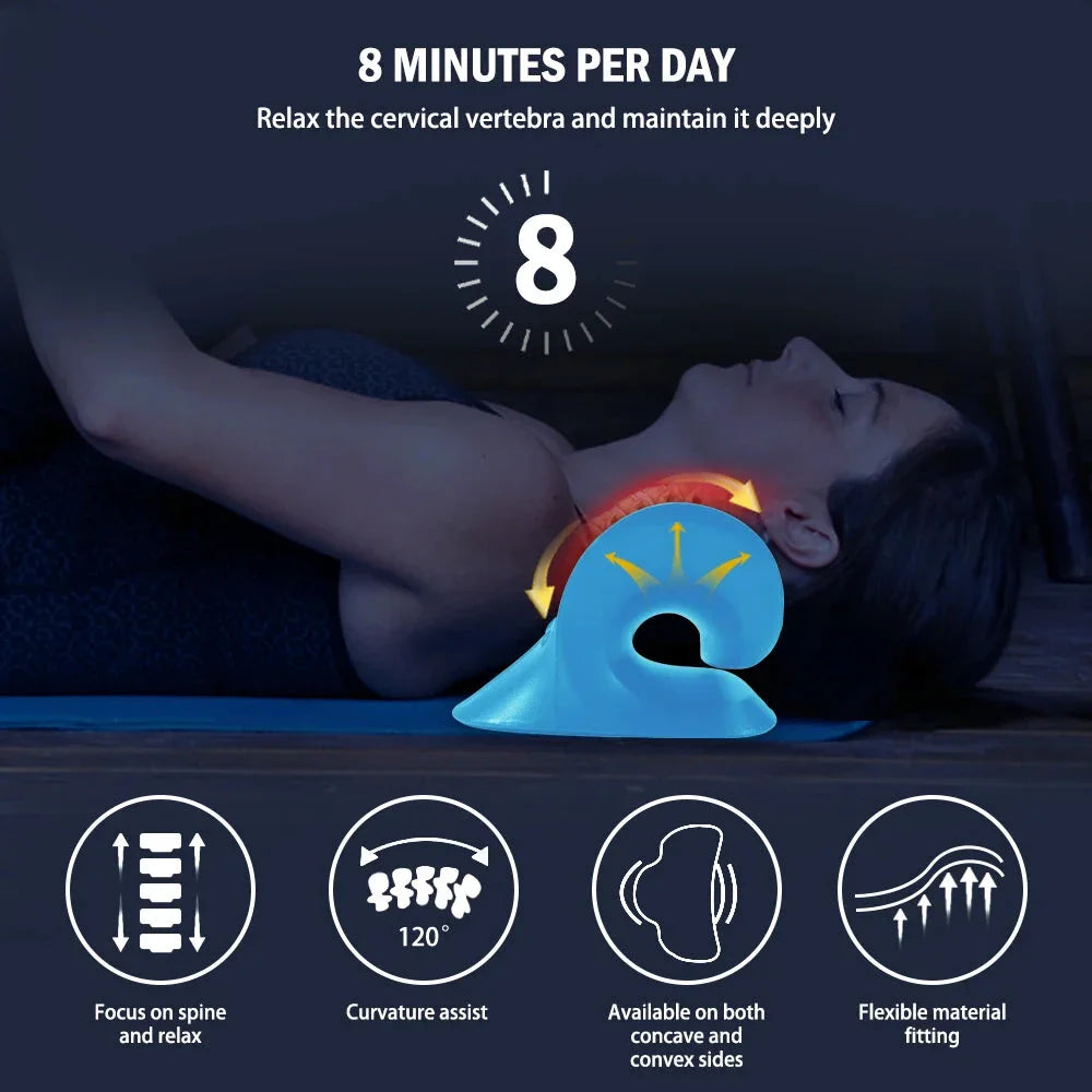 Cervical Support Stretcher - Relieve Neck Pain and Improve Posture with This Premium Device