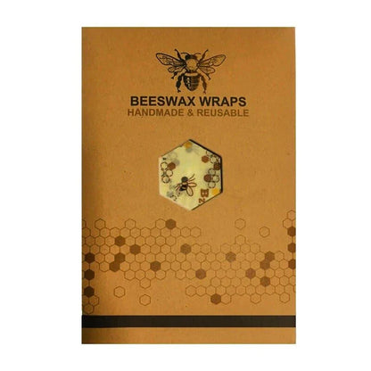 Eco-Friendly Reusable Cotton Food Wraps for Storing and Preserving Food in a Sustainable Way