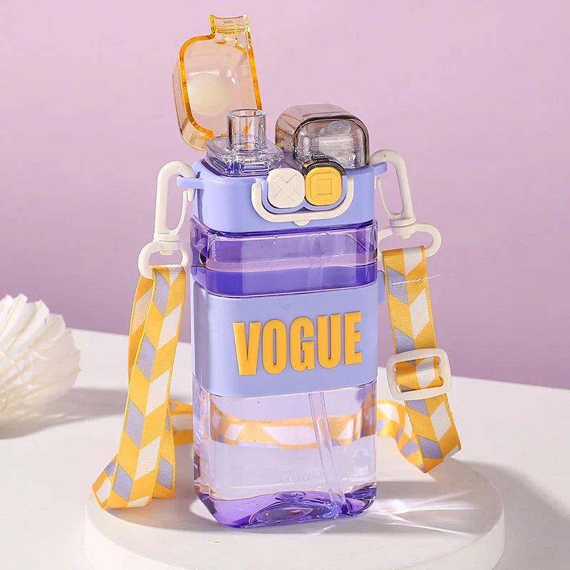 Eco-Friendly Leak-Proof Double Drinking Water Bottle with Vibrant Colour Options for Active Kids