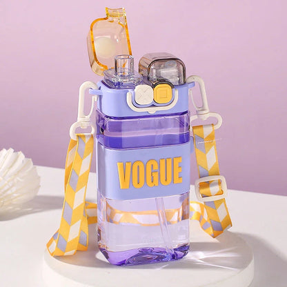 Eco-Friendly Leak-Proof Double Drinking Water Bottle with Vibrant Colour Options for Active Kids