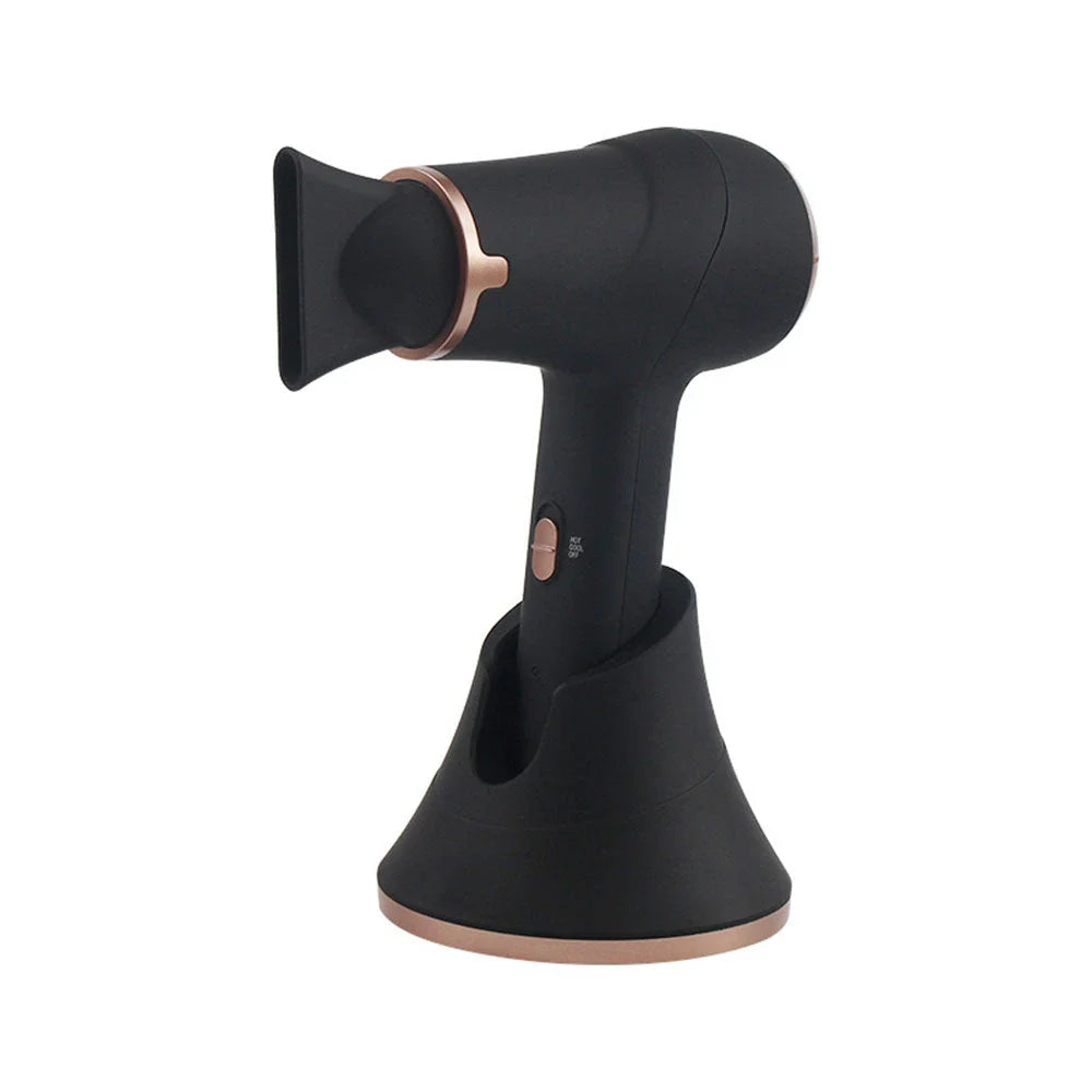 Cordless rechargeable travel hair dryer with 300W hot and cool air functionality, perfect for styling hair anywhere