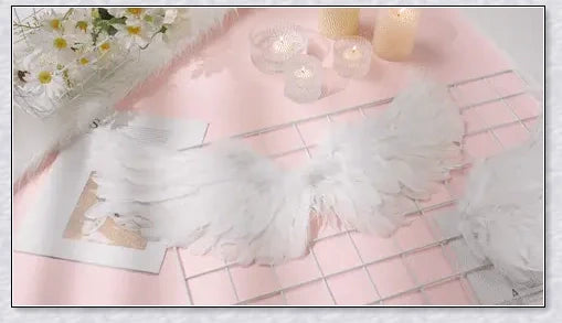 Captivating 3D Angel & Devil Wings in angelic white and devilish black colours, perfect for Halloween, masquerade, and costume parties