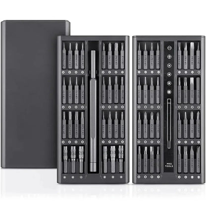 63-in-1 Premium Precision Screwdriver Set with CR-V Alloy Steel Construction and Magnetic Head