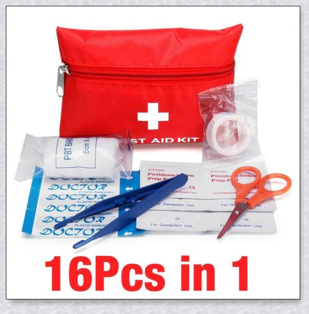 Premium Portable First Aid Medical Kit with Comprehensive Medical Supplies for Emergency Situations