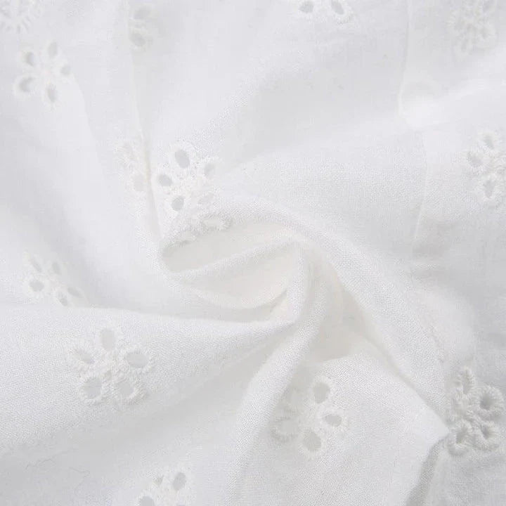 Premium cotton lace-up tube top with a sleek, form-fitting silhouette for a sophisticated, elegant look