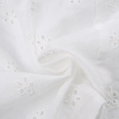 Premium cotton lace-up tube top with a sleek, form-fitting silhouette for a sophisticated, elegant look