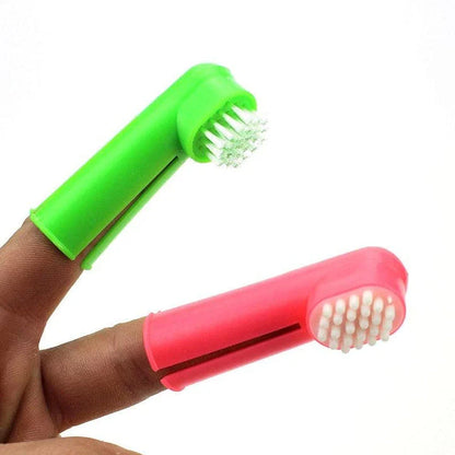 Premium pet toothbrush set with soft, flexible bristles and ergonomic handle for effective and comfortable dental care