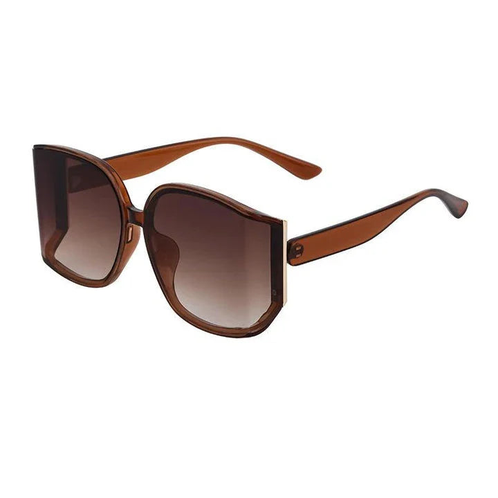 Chic and oversized square sunglasses with gradient lenses, providing UV protection and a stylish look for women