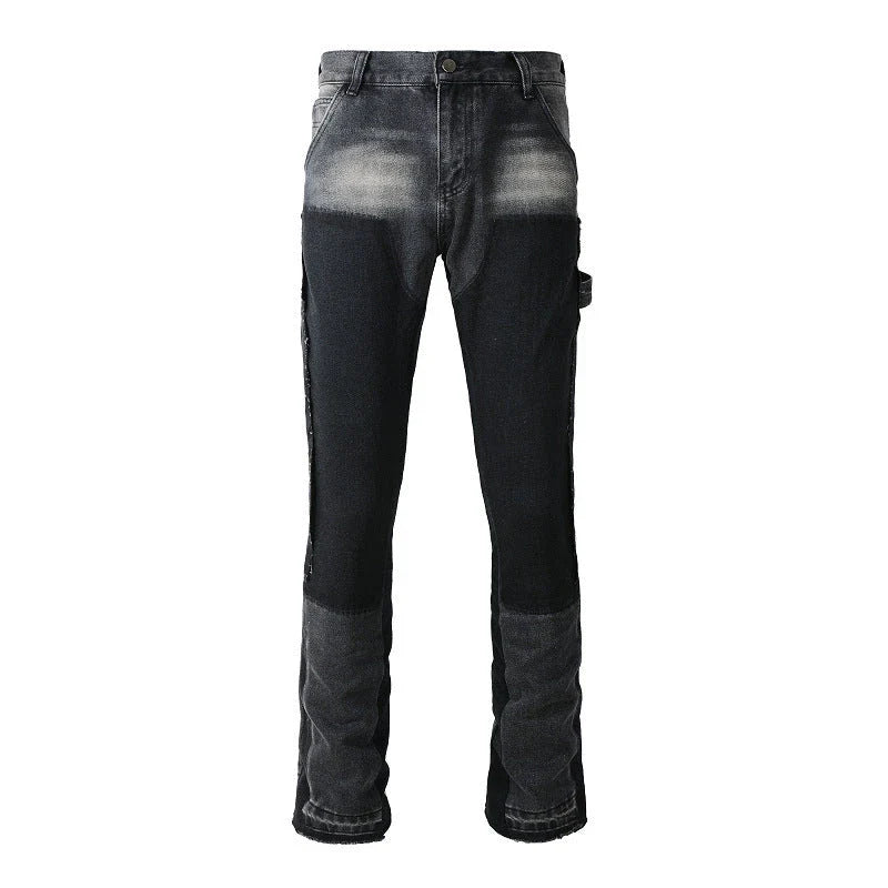 Classic retro denim jeans for stylish British men, featuring premium quality materials and a range of versatile sizes