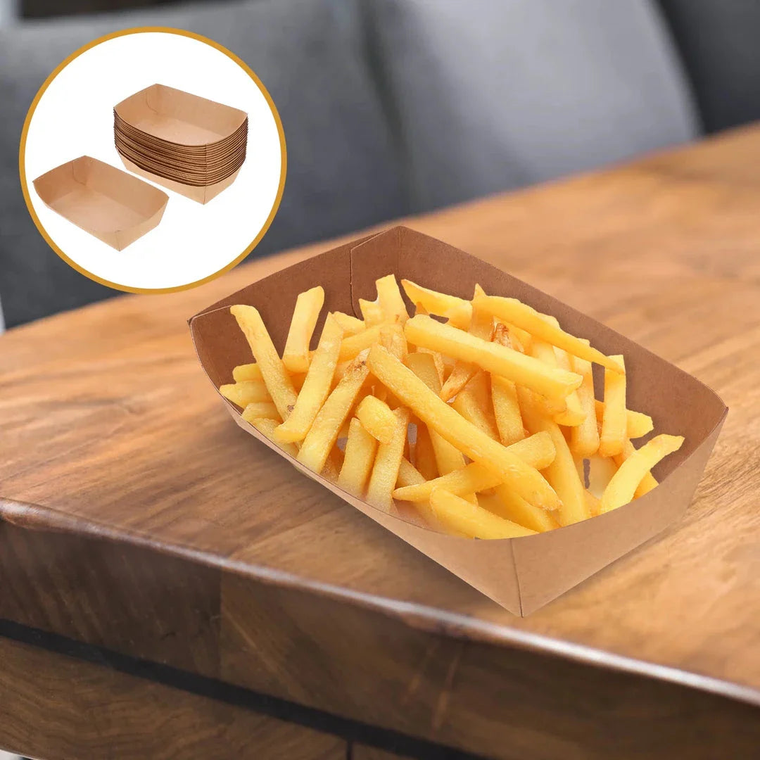 100 eco-friendly disposable pet feeding bowls for convenient and hygienic on-the-go use