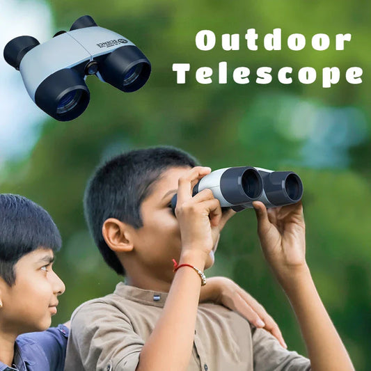 Kids HD Binoculars for outdoor adventures, equipped with adjustable focus and high-definition optics for clear, sharp views of nature