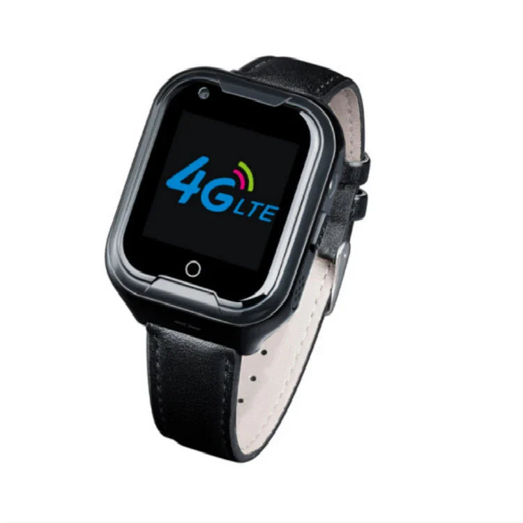Premium elderly smart watch with blood pressure monitoring and fall detection features