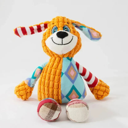 Adorable animal-shaped squeaky chew toy for playful pets in the UK