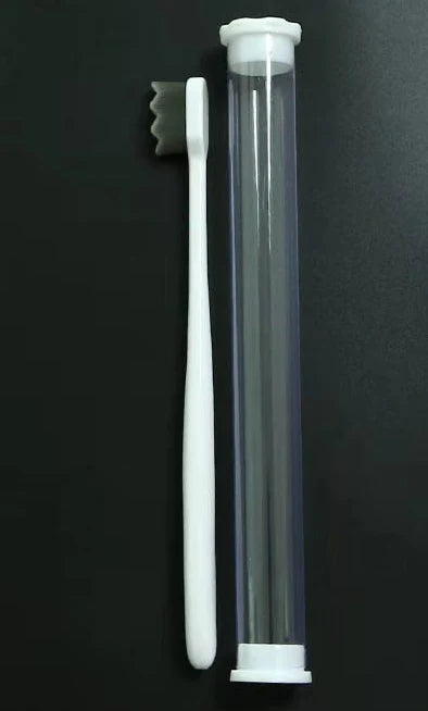 Premium soft-bristle toothbrush with 20,000 bristles for thorough, gentle dental cleaning in the UK