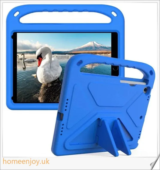 Anti-Collision Simple Children's Tablet Protective Cover in various vibrant colours, designed to safeguard tablets from drops and impacts