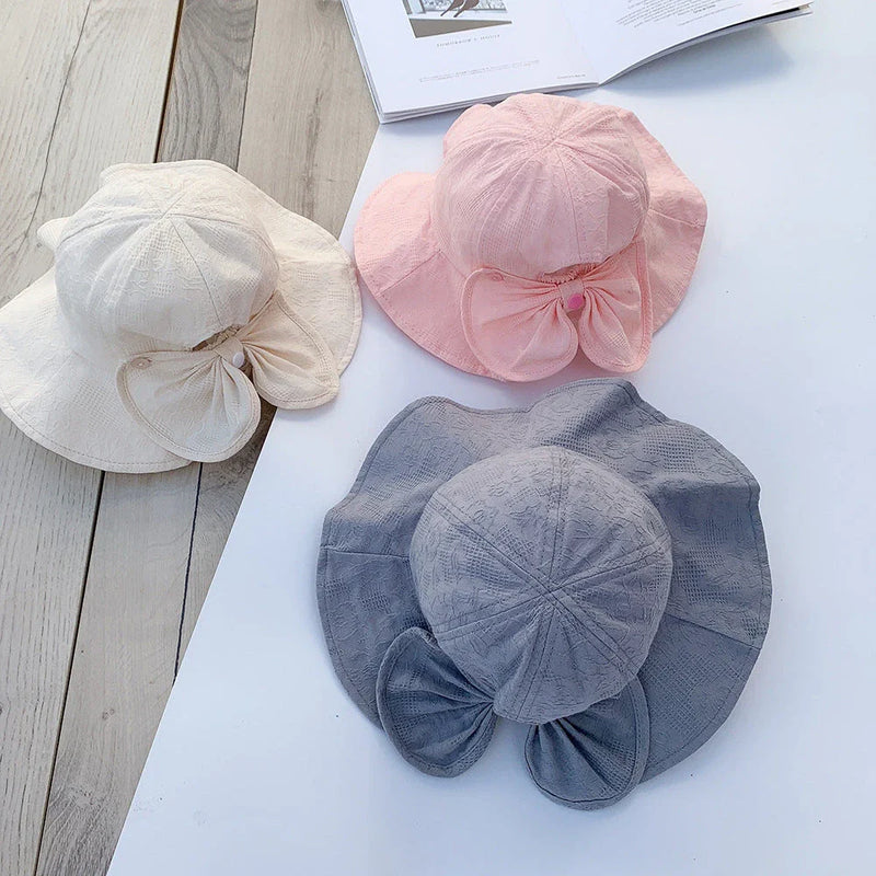 Homeenjoy UK Adorable Princess Baby Bucket Hat for Sun Protection