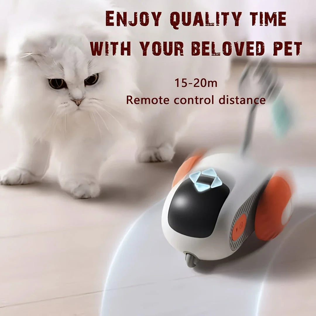 Interactive Smart Cat Toy with advanced features for indoor pet entertainment