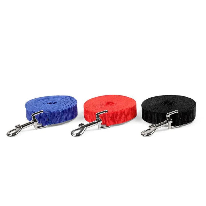 Premium nylon dog leashes in a range of sizes, perfect for casual walks and outdoor adventures with your furry friend in the UK