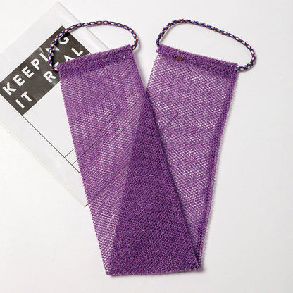 Premium Exfoliating Bath Sponge from Africa with Durable Nylon Construction and Stretchable Design for Full-Body Cleansing