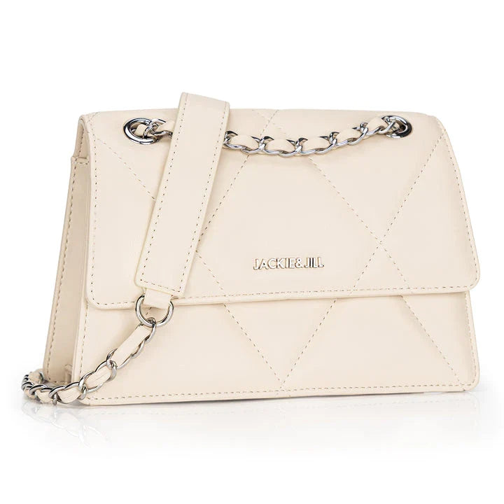 Premium PU leather shoulder bag with a chic diamond pattern, perfect for everyday elegance and versatility.