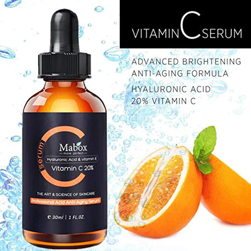 Mabox Award Winning Acne Clarifying Vitamin C Serum - A powerful skincare solution to combat breakouts and nourish skin