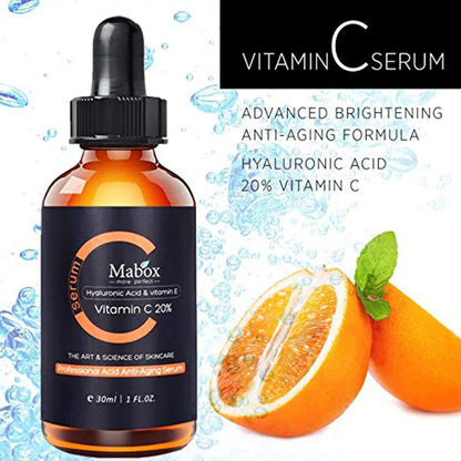 Mabox Award Winning Acne Clarifying Vitamin C Serum - A powerful skincare solution to combat breakouts and nourish skin